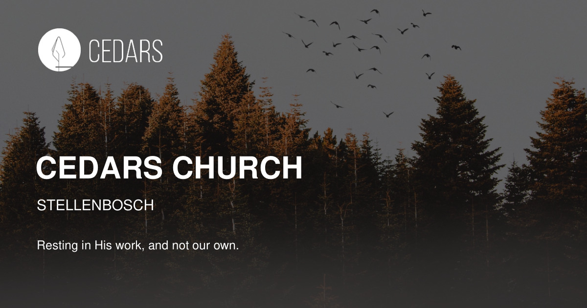 Cedars Church in Stellenbosch